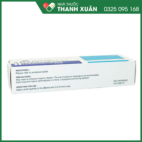 Axcel Hydrocortisone cream kem bôi điều trị viêm da